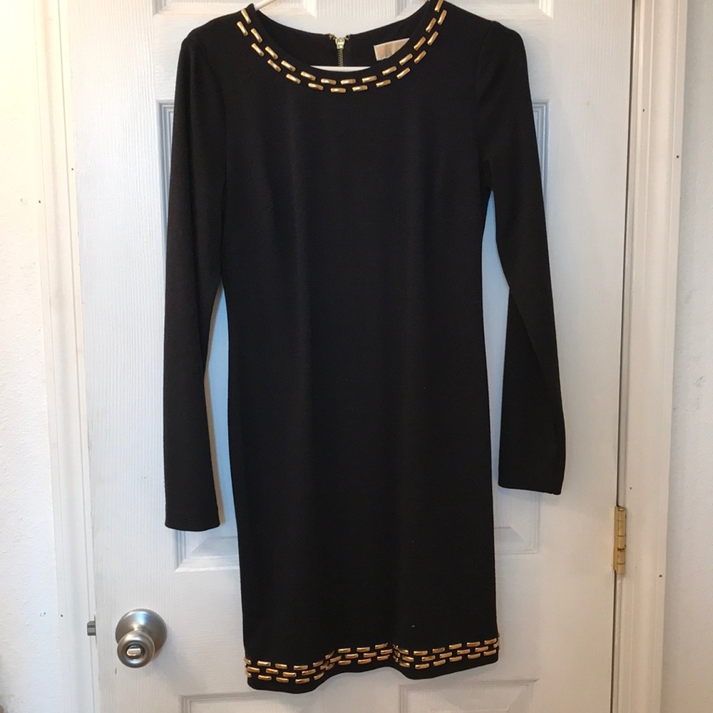 Michale Kors black with gold detail